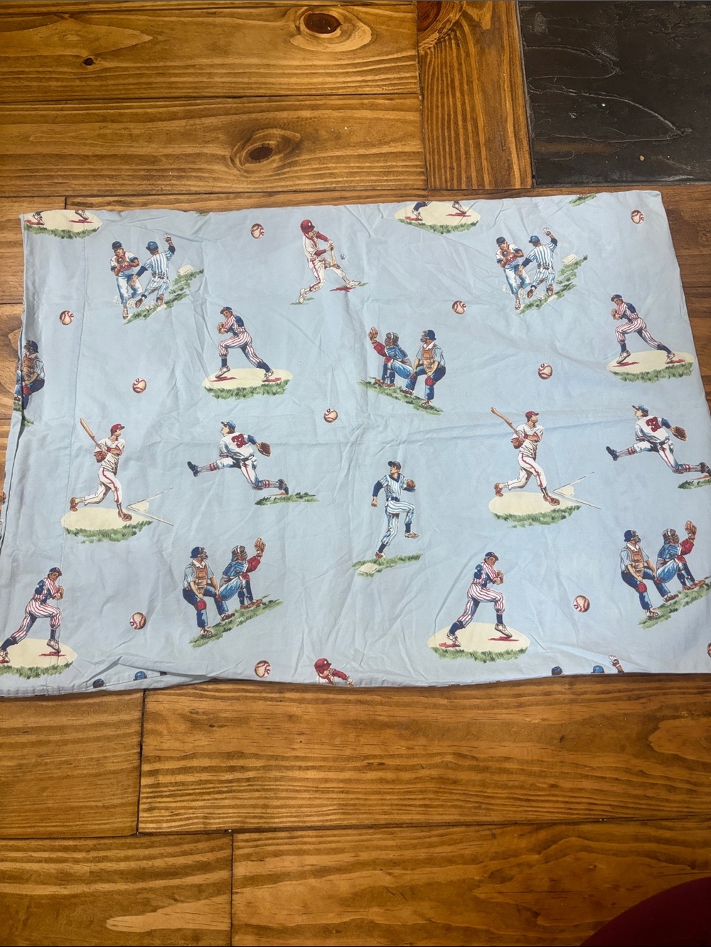 Pottery Barn Kids Baseball Standard Pillowcase